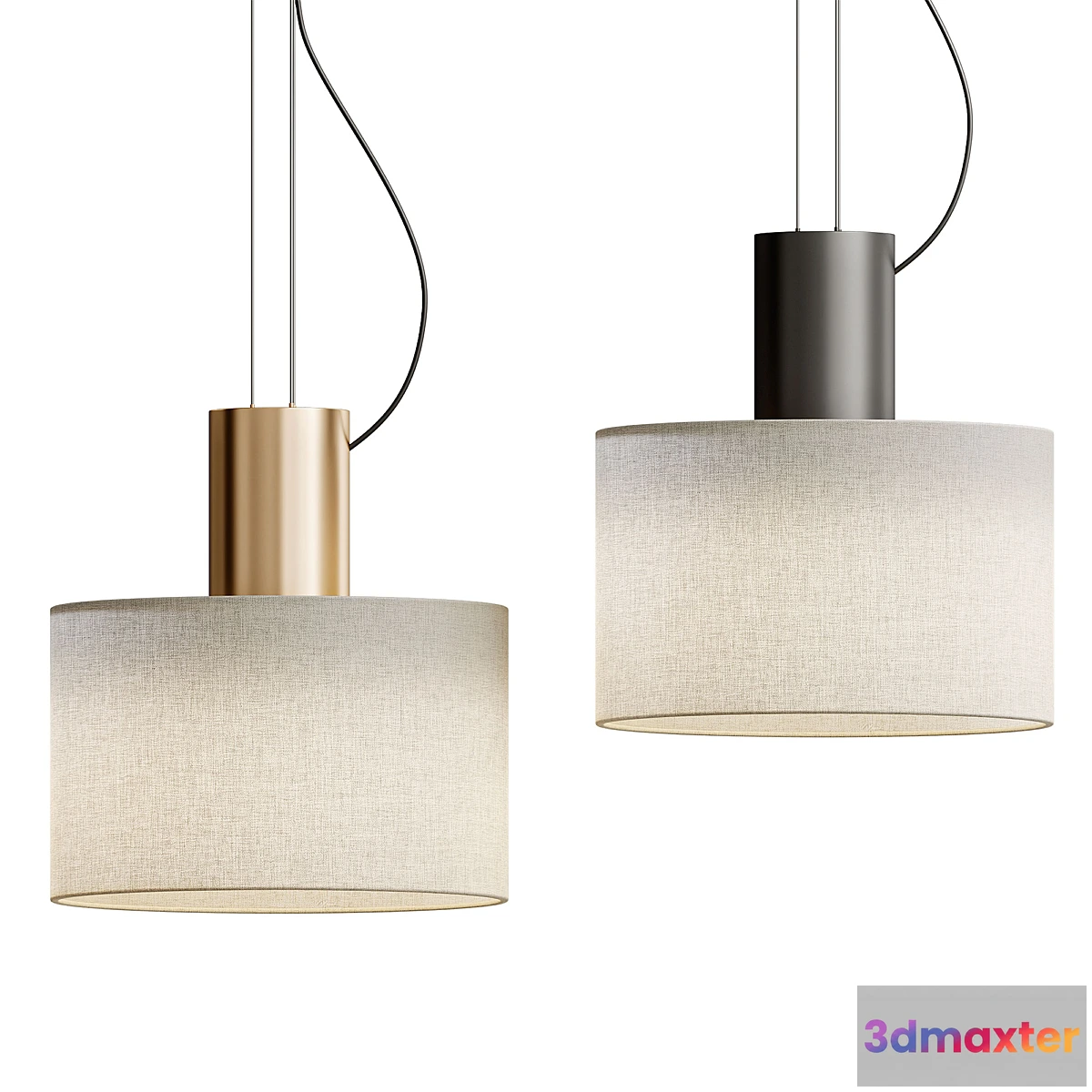 1433584 - ESTILUZ CYLS PENDANT LAMP 3D Max