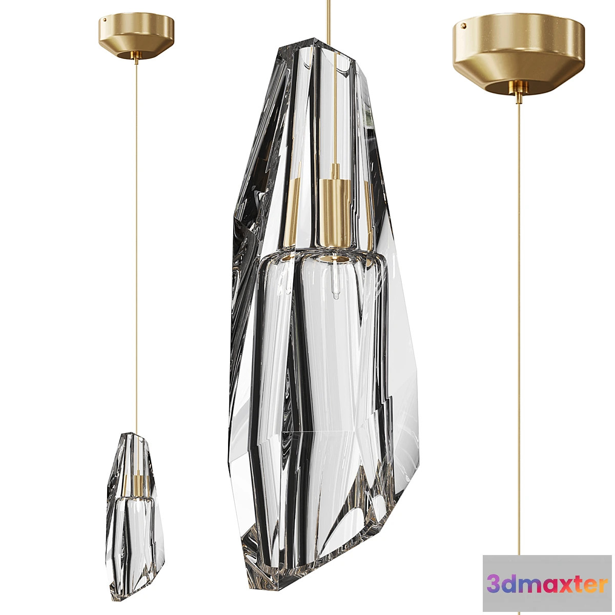 1433602 - Luma Mini Pendant by lightology 3D Max