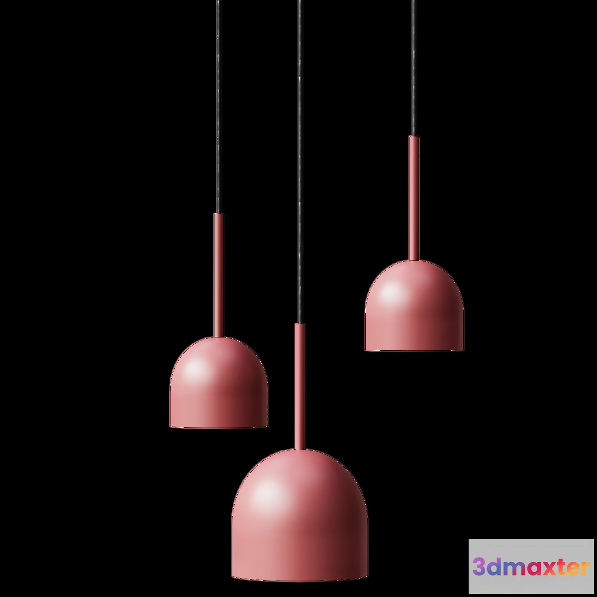 1433928 - Ceiling pendant lamp Rio Pendant Robin (6 colors) Spain 3D Max