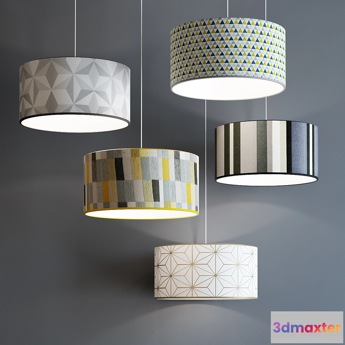 1433942 - Metropolight Suspension two 3D Max