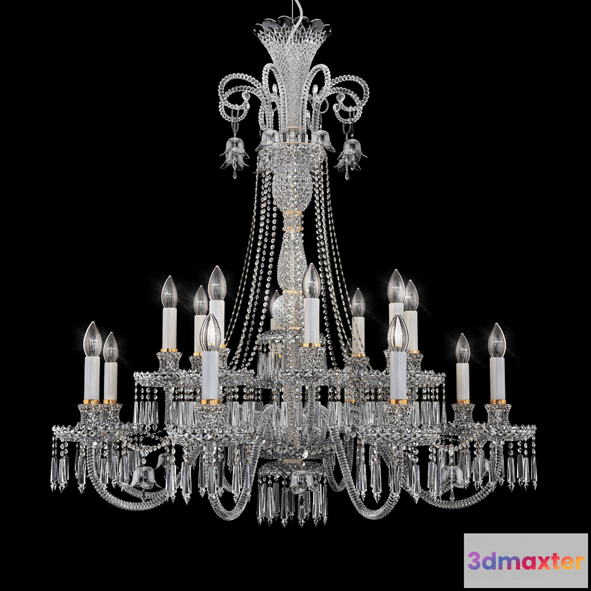 1434006 - A large chandelier Italamp 282_8 + 8 3D Max