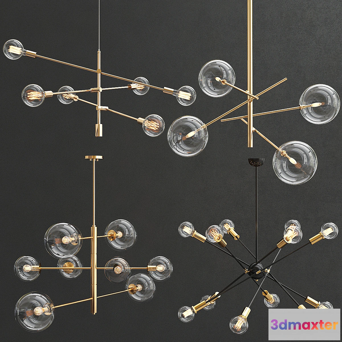 1434916 - Modern lighting collection 3D Max