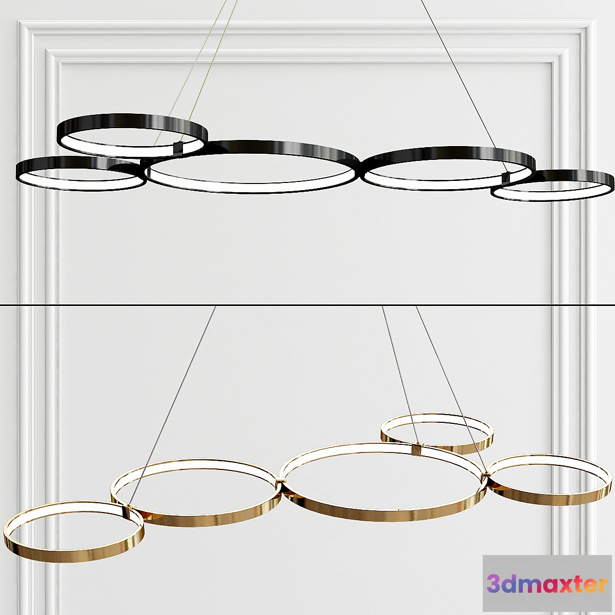 1435142 - Doveton 5-Light LED 3D Max