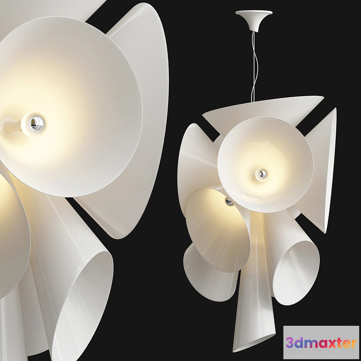 1435216 - Flos nebula pendant light 3D Max