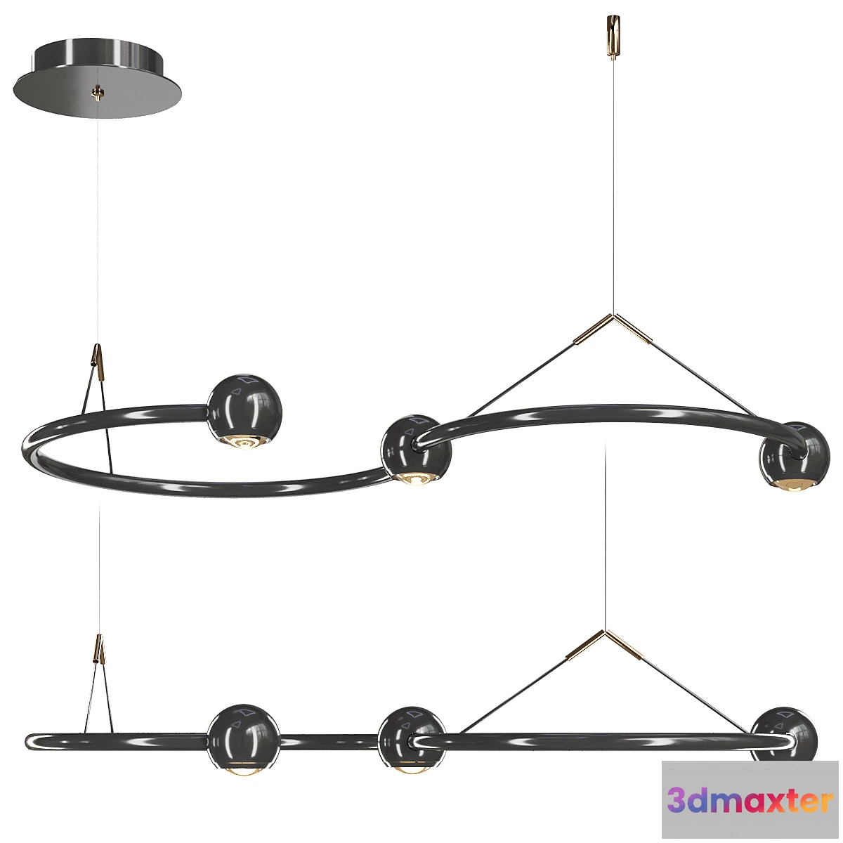1435428 - Lampatron OCTAVIUS S pendant light 3D Max
