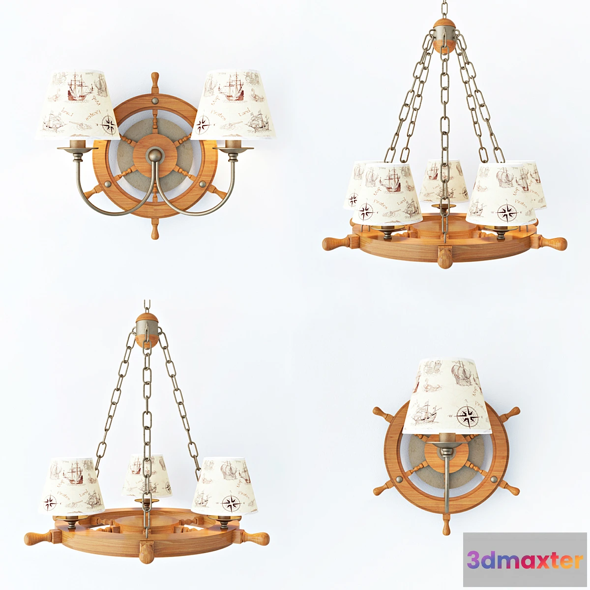 1436286 - Odeon Light Rotar 3D Max