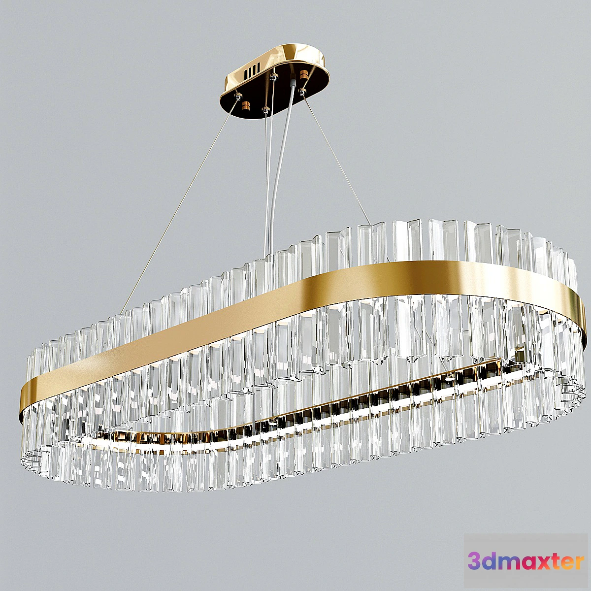 1436784 - Pendant chandelier Cloyd 10612 3D Max