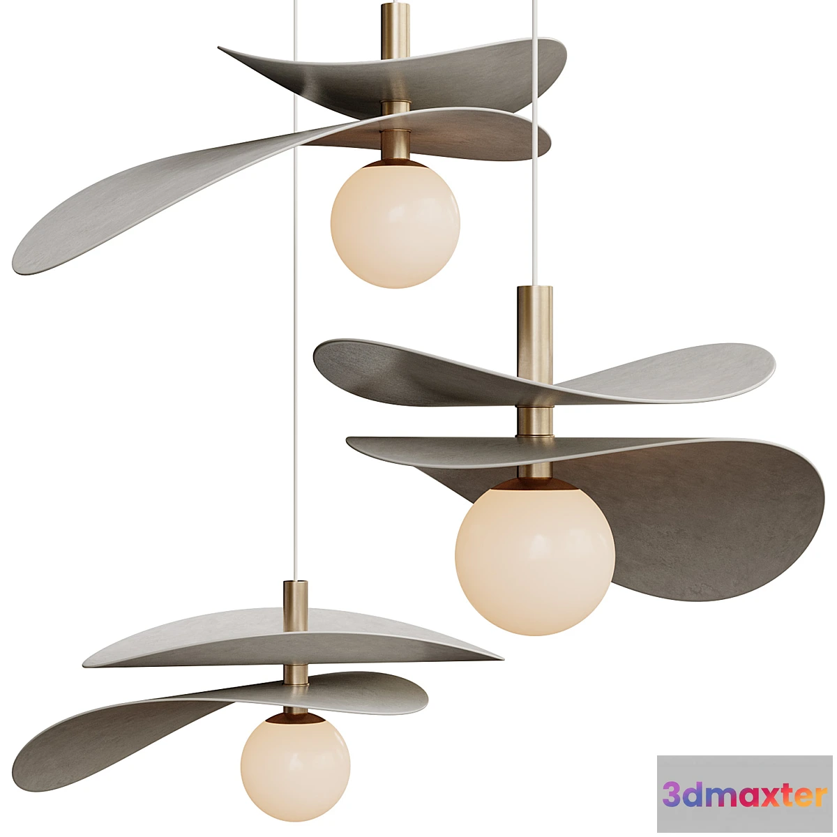 1436914 - Luciole Ceramic Pendant 3D Max