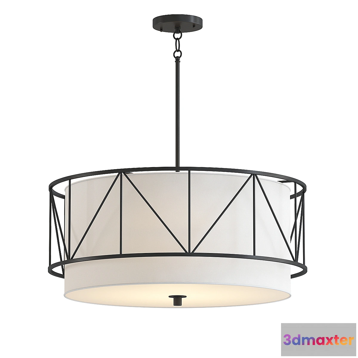 1436998 - EMMY GEO DRUM CHANDELIER 3D Max