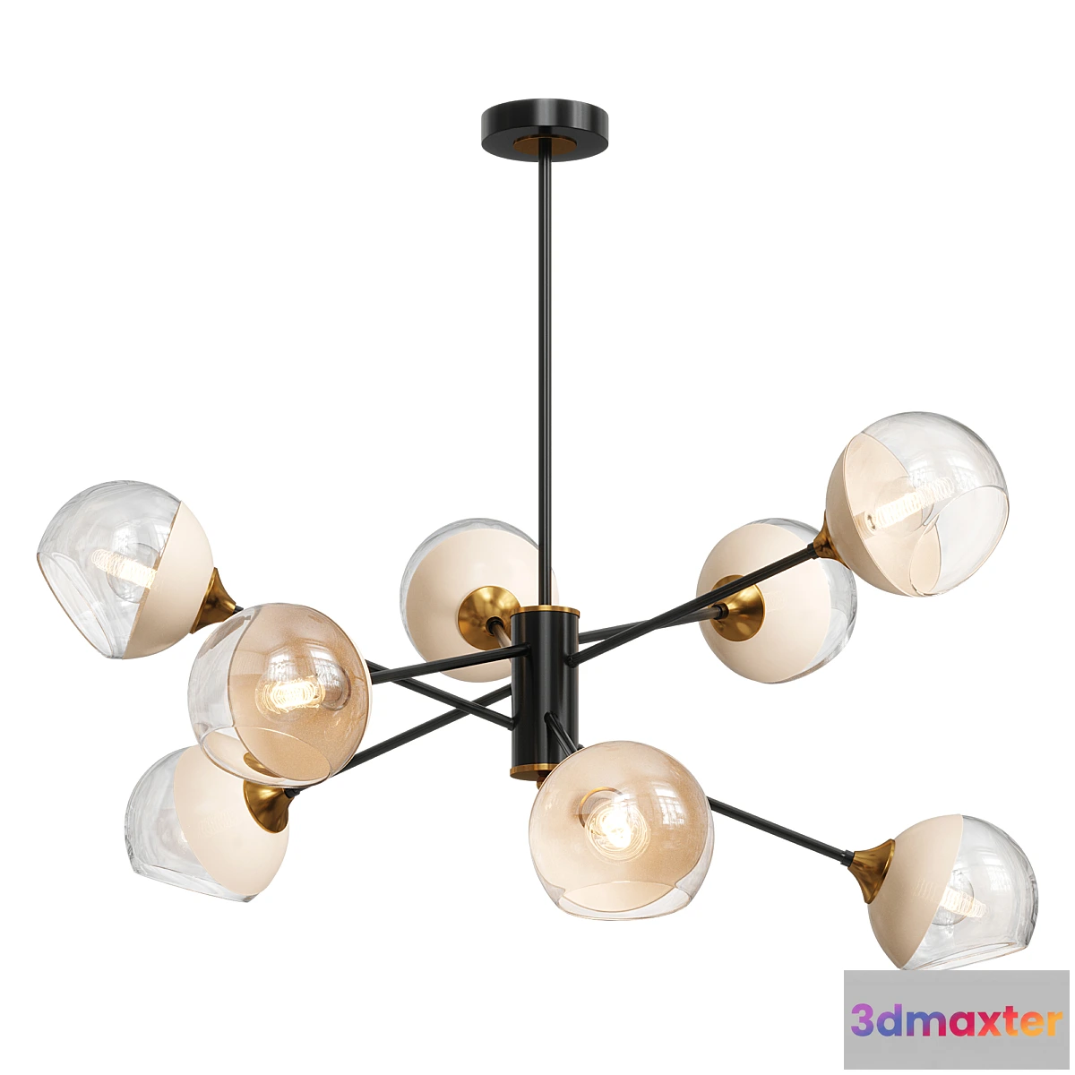1437002 - Ceiling lighting Chandelier by Mdsvet 3D Max