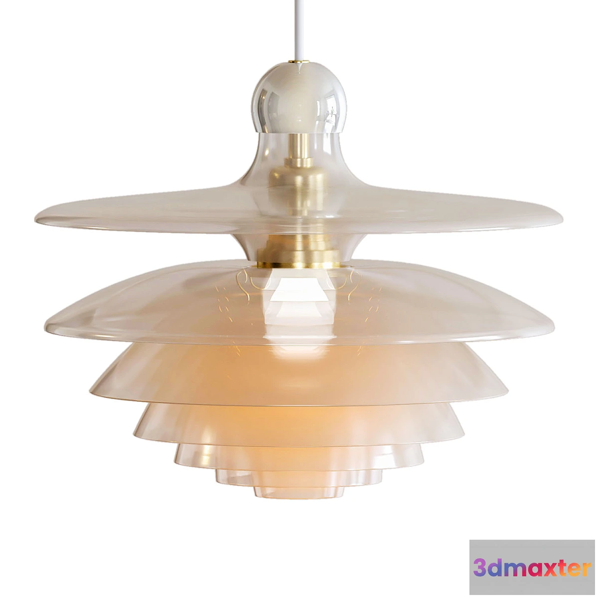 1438030 - PH Septima Pendant Louis Poulsen 3D Max