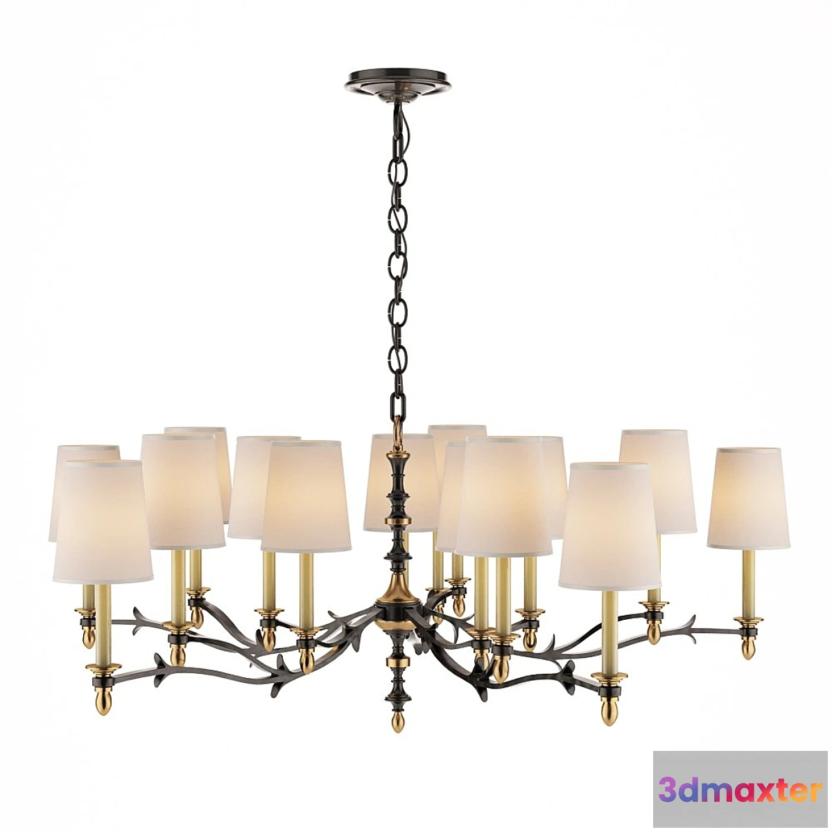 1438362 - Large Chandler Chandelier 3D Max