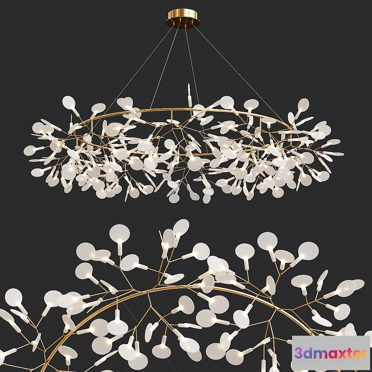 1438412 - Moooi Heracleum collection 3D Max