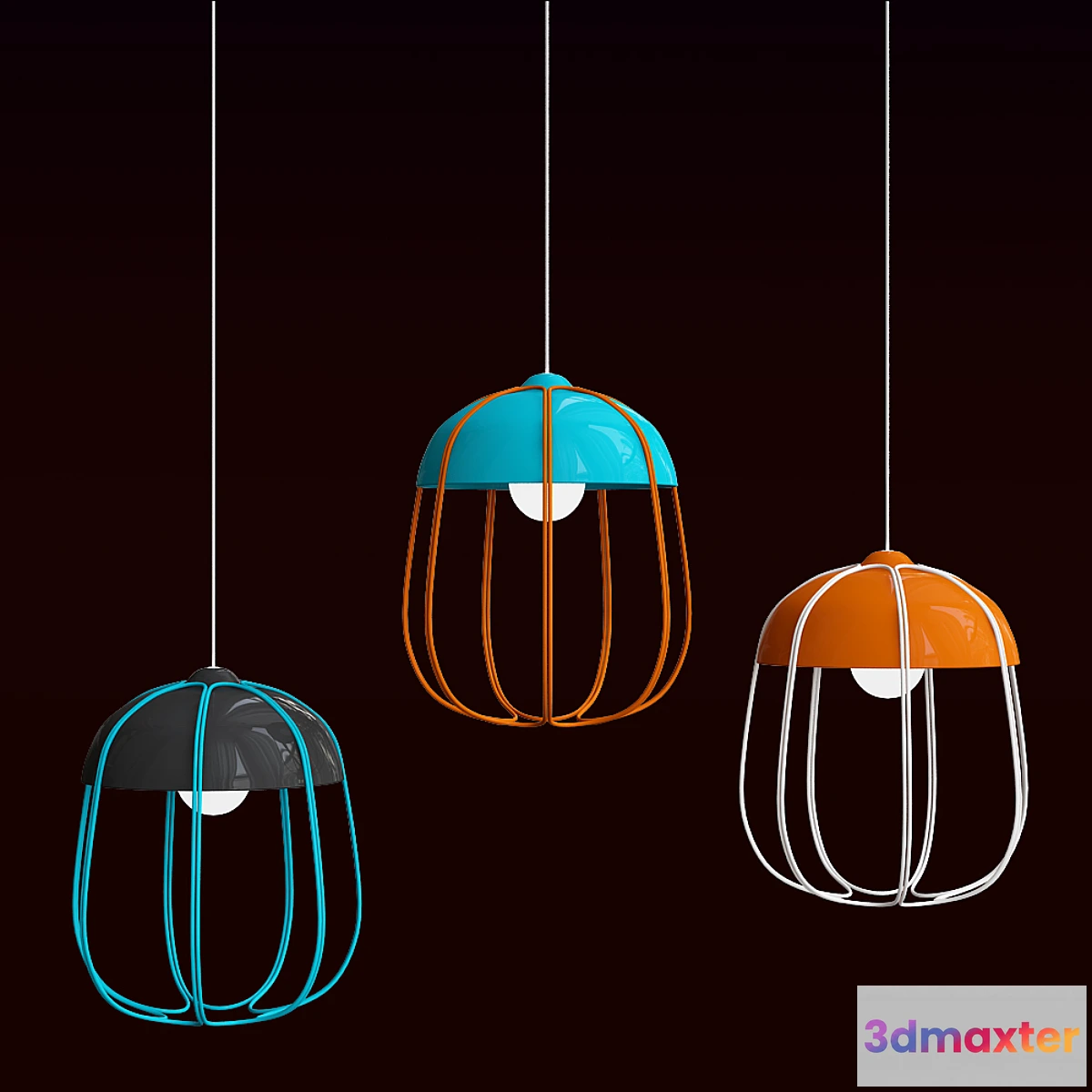 1438504 - Metal Work Lamp Gets Modernized 3D Max