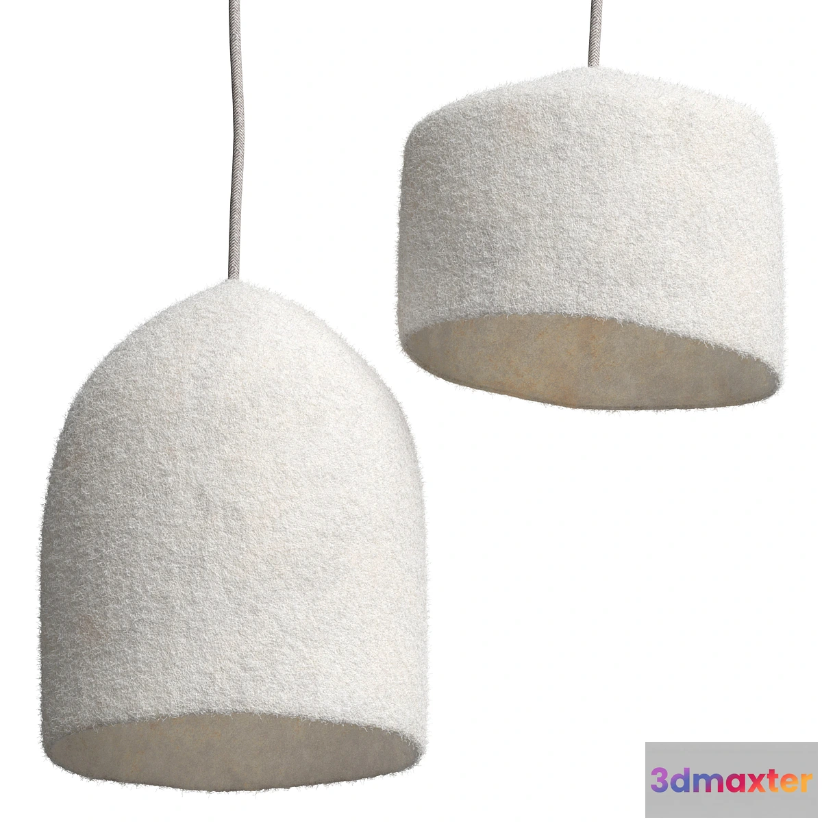 1439180 - Felt pendant lights 1 3D Max