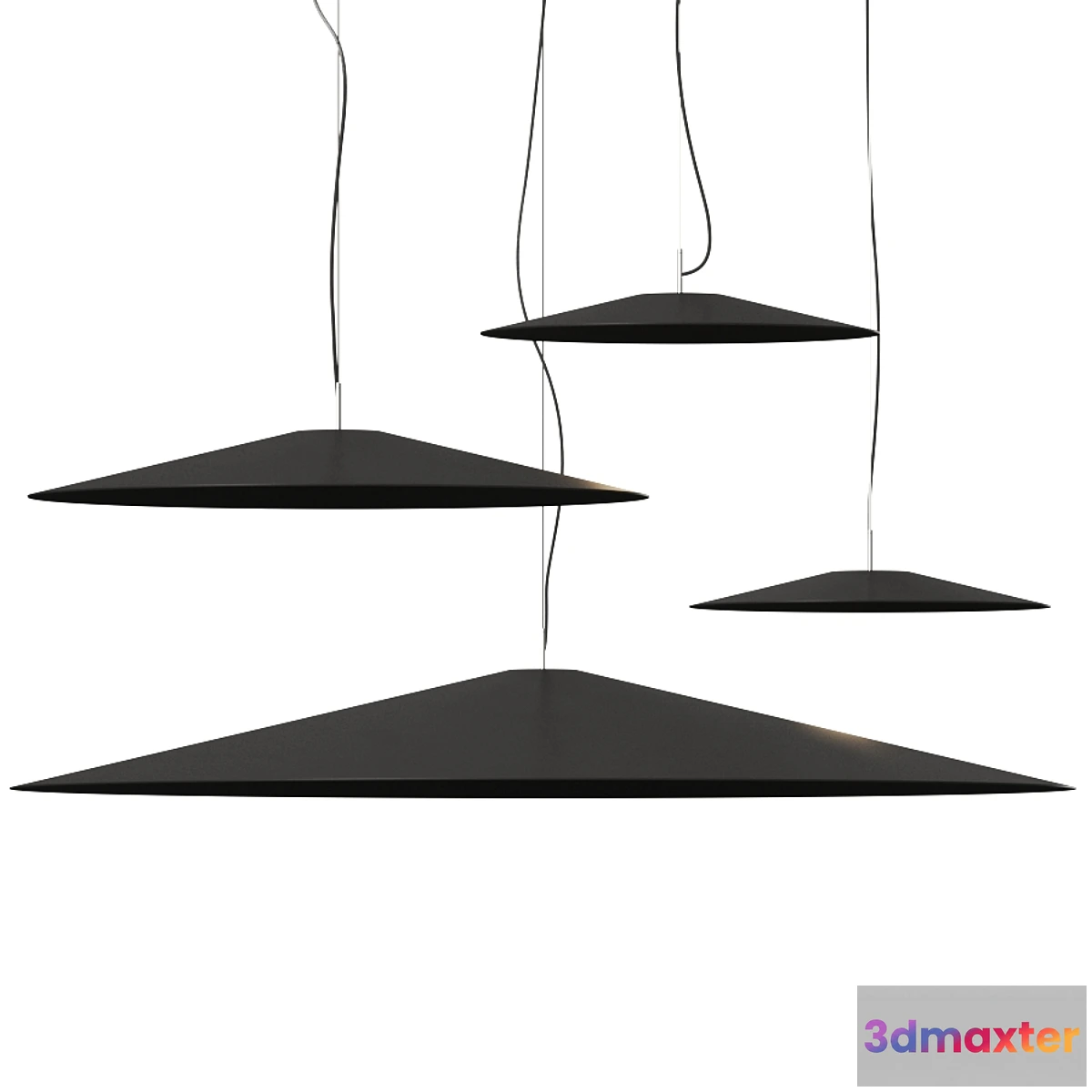 1439400 - Luceplan Koine Pendant Lamps 3D Max