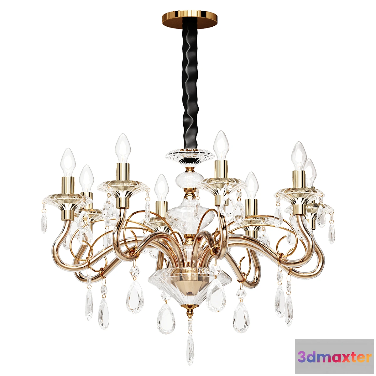 1440254 - Chandelier Light Fixture 3D Max