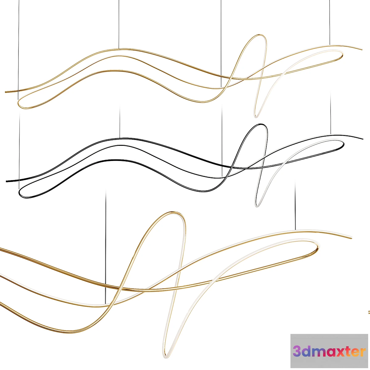 1440312 - Post Modern Art LineLamp 3D Max