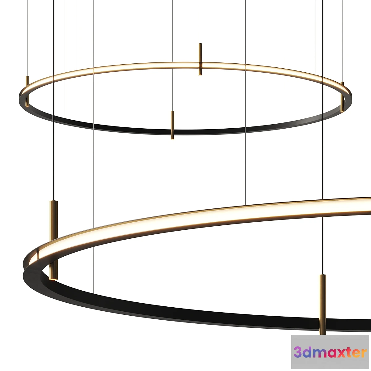 1440402 - Paolo Castelli Labilis Mega Ring Pendant Lamp 3D Max