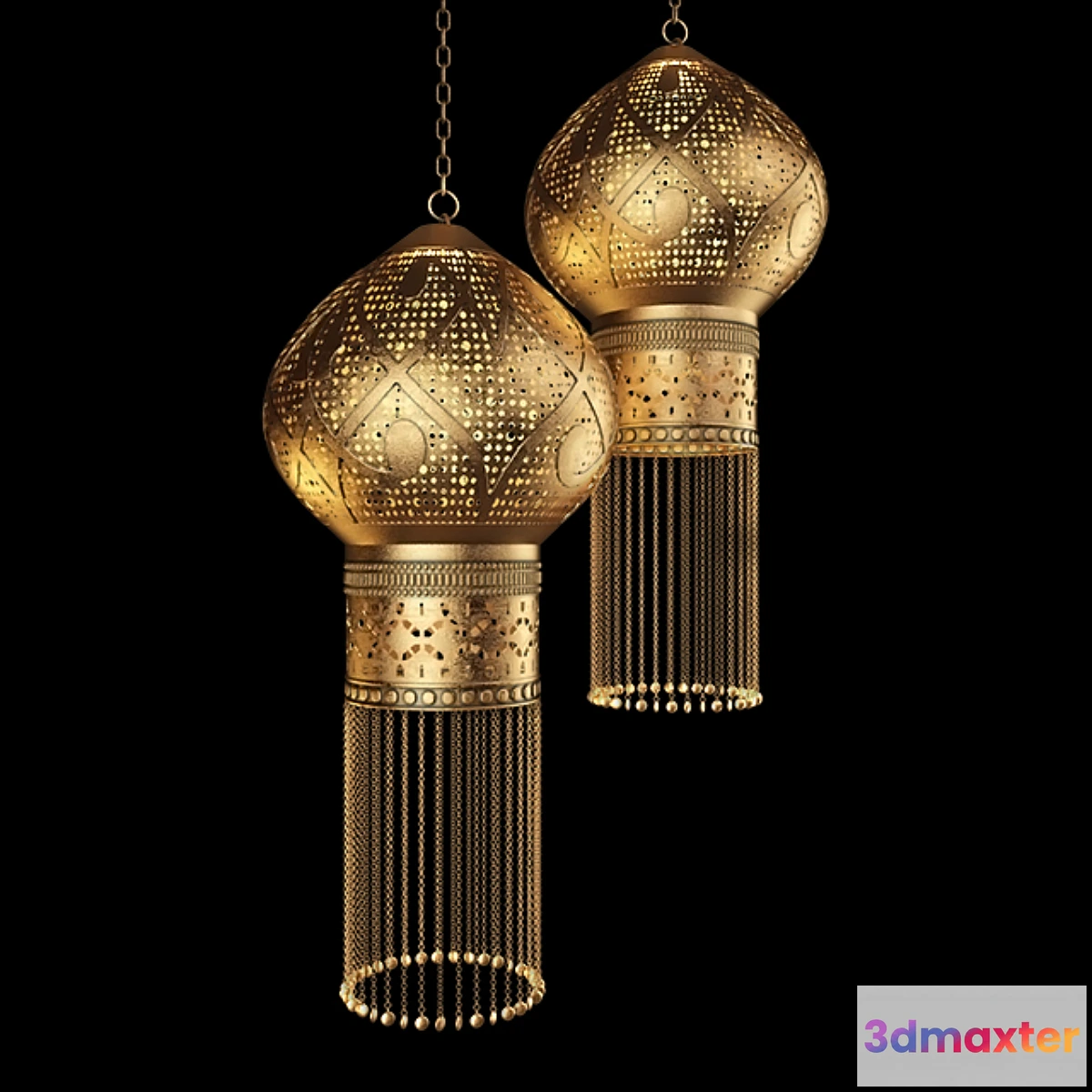 1440602 - Moroccan light 3D Max
