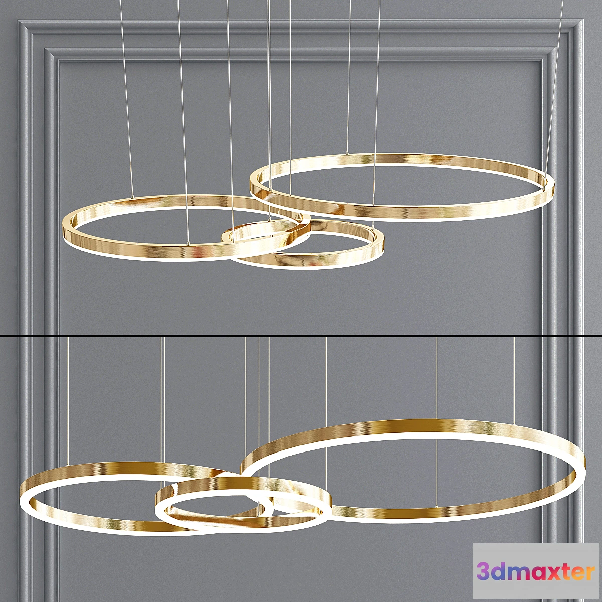 1441186 - Dimmable pendant lamp TOP 3D Max