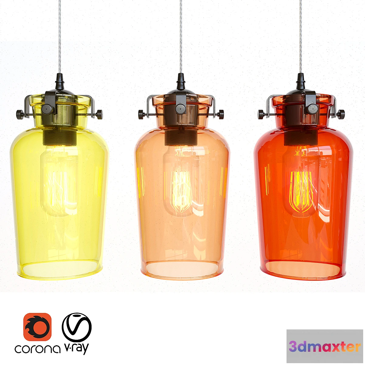 1441334 - 11-jar lamp 3D Max