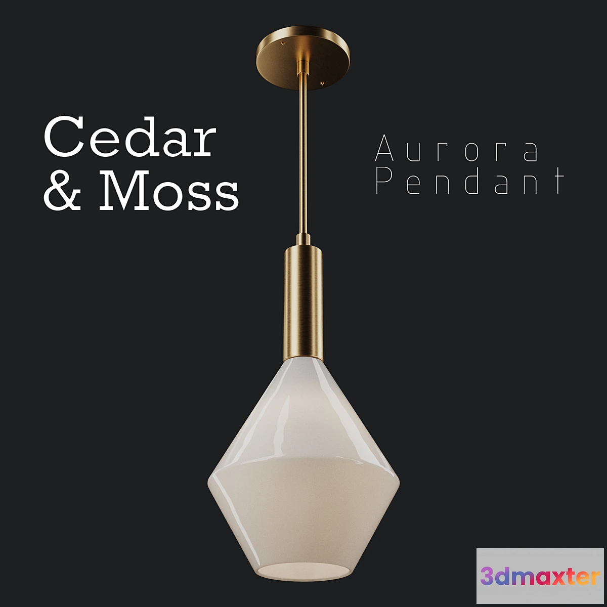 1441470 - Cedar & Moss Aurora Pendant 3D Max
