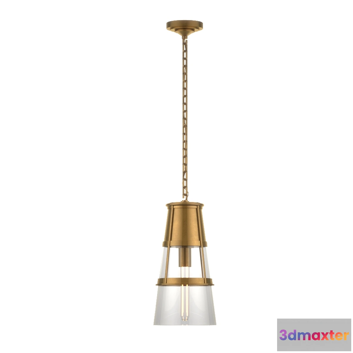 1441506 - Thomas O’Brien Modern Robinson Large Pendant 3D Max