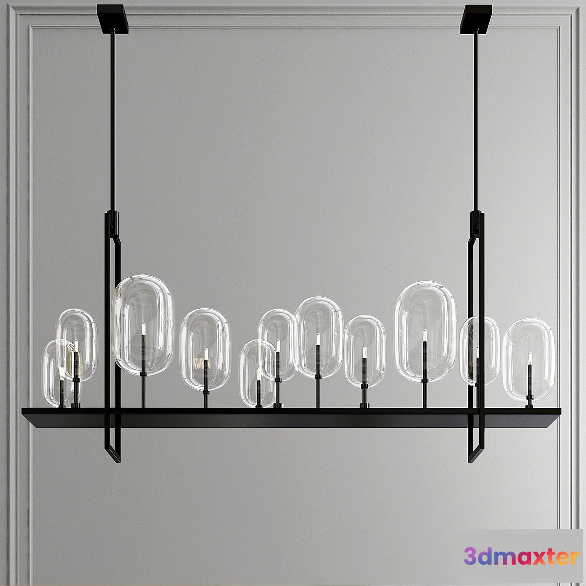 1441692 - Candle 2 chandelier 3D Max