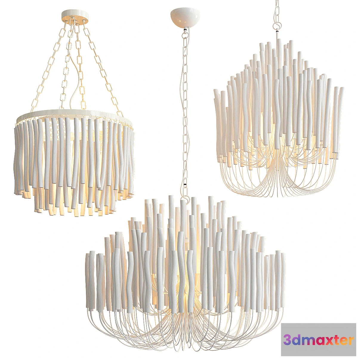 1442128 - Tilda Chandelier Collection - 3 type 3D Max