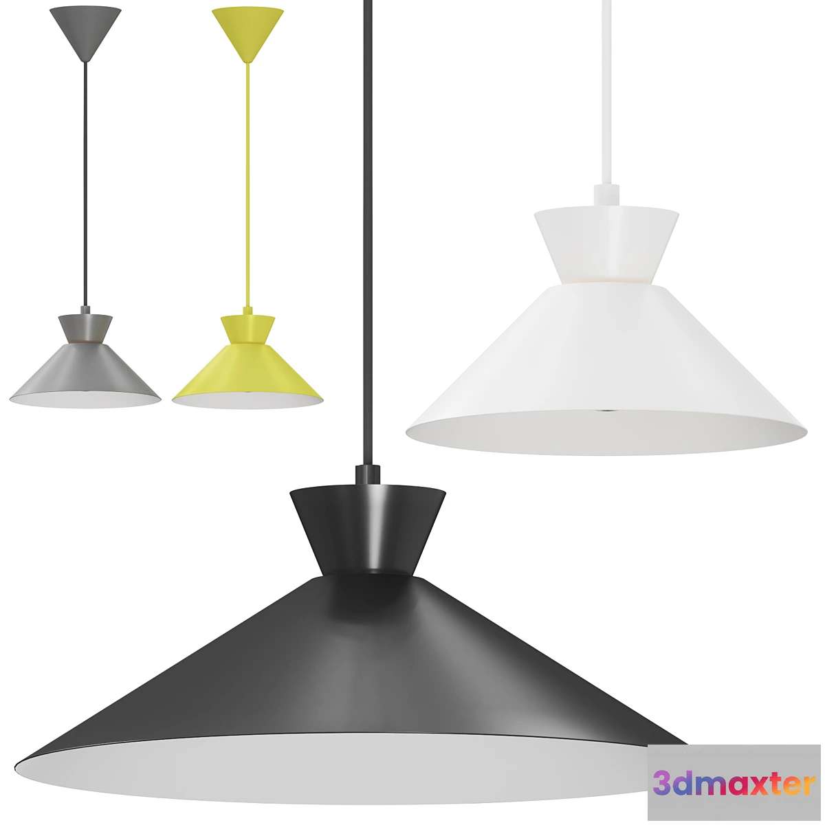 1442222 - Nordlux - Dial 25 45 Pendant 3D Max