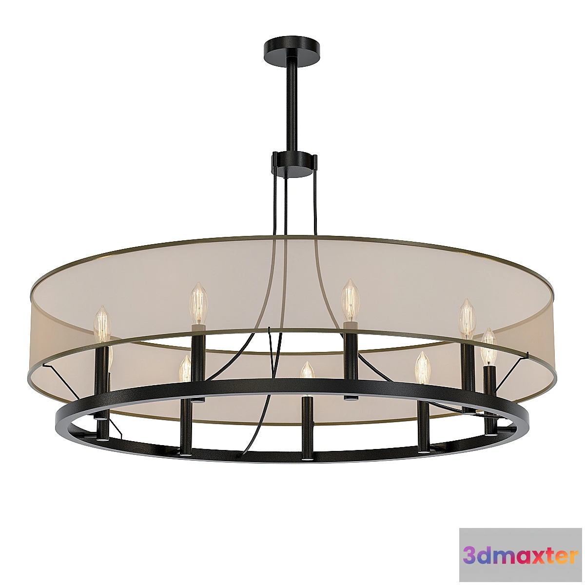 1442248 - GHOST CHANDELIER 3D Max