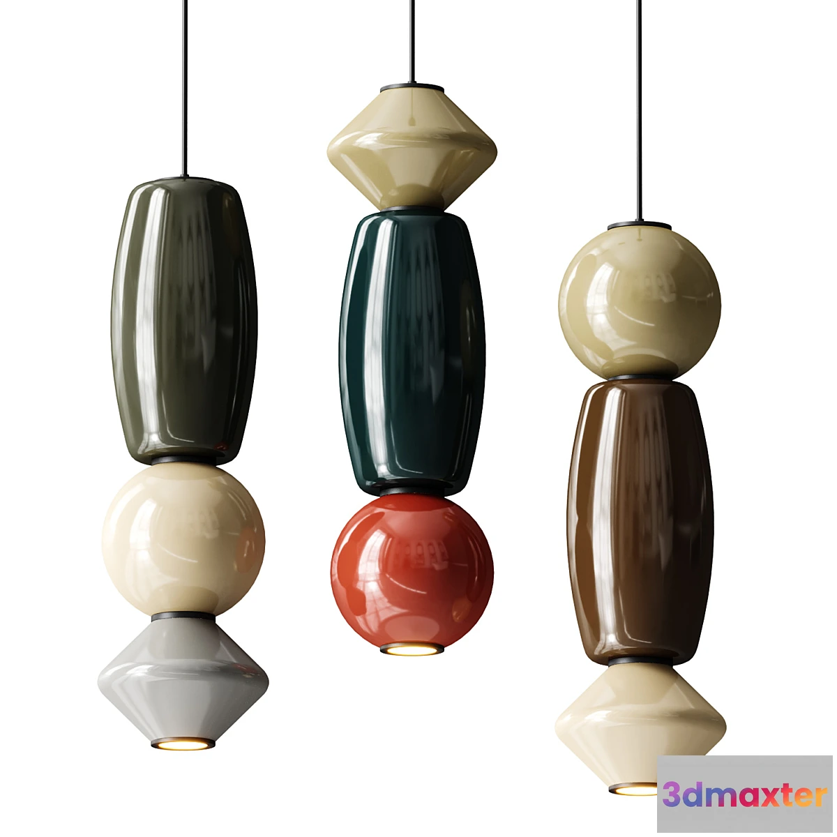 1442786 - Aromas del Campo Papi Pendant Lamps 3D Max