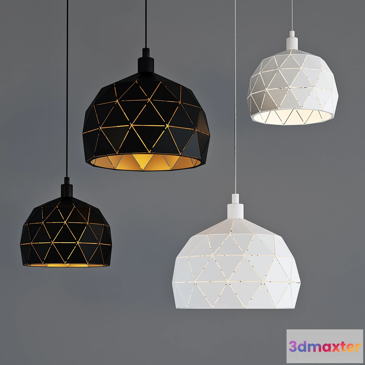 1442822 - EGLO ROCCAFORTE SET 3D Max