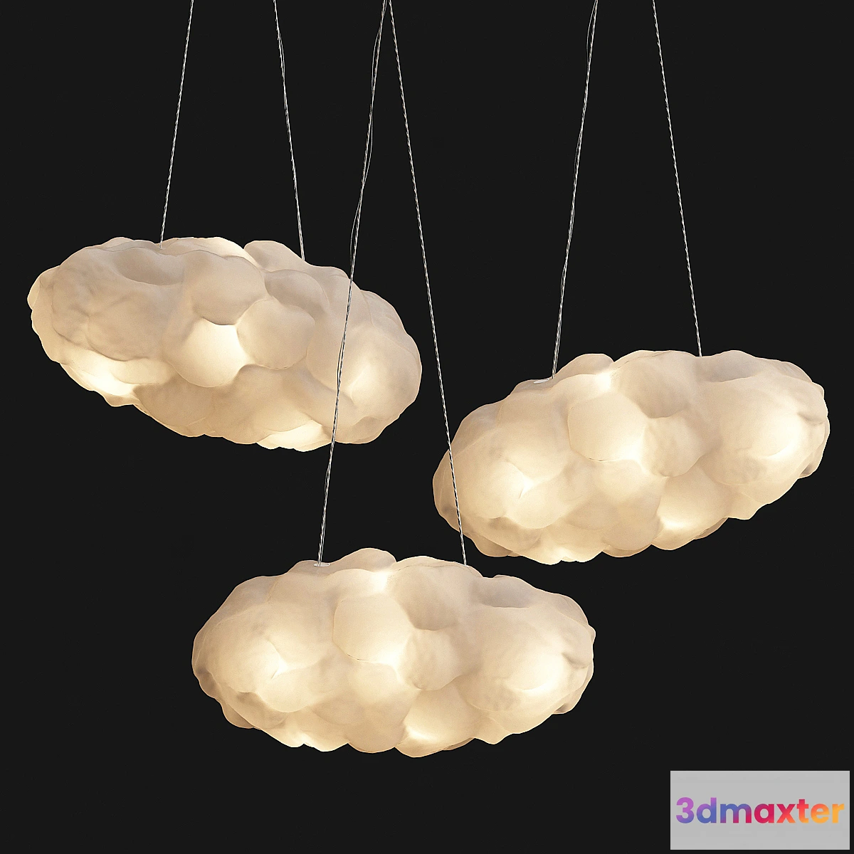 1443086 - Cloud Pendants 3D Max