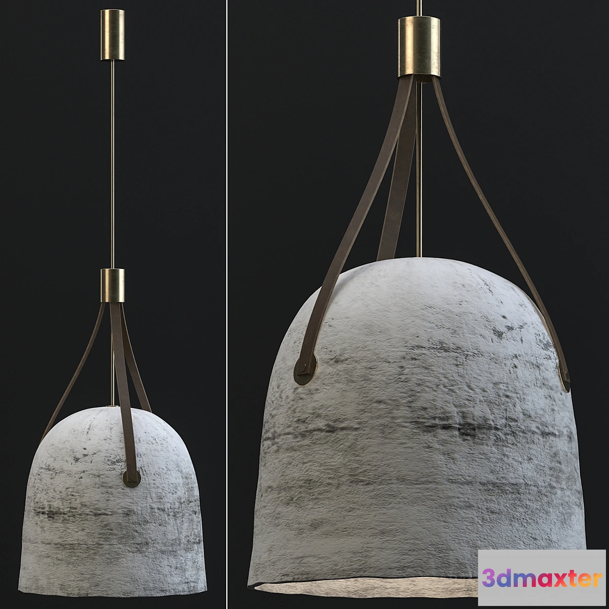 1443200 - Concrete lamp 3D Max