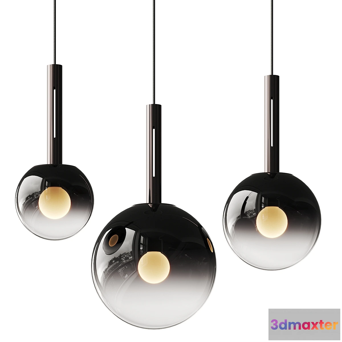 1443654 - Occhio Luna Pendant Lamps 3D Max