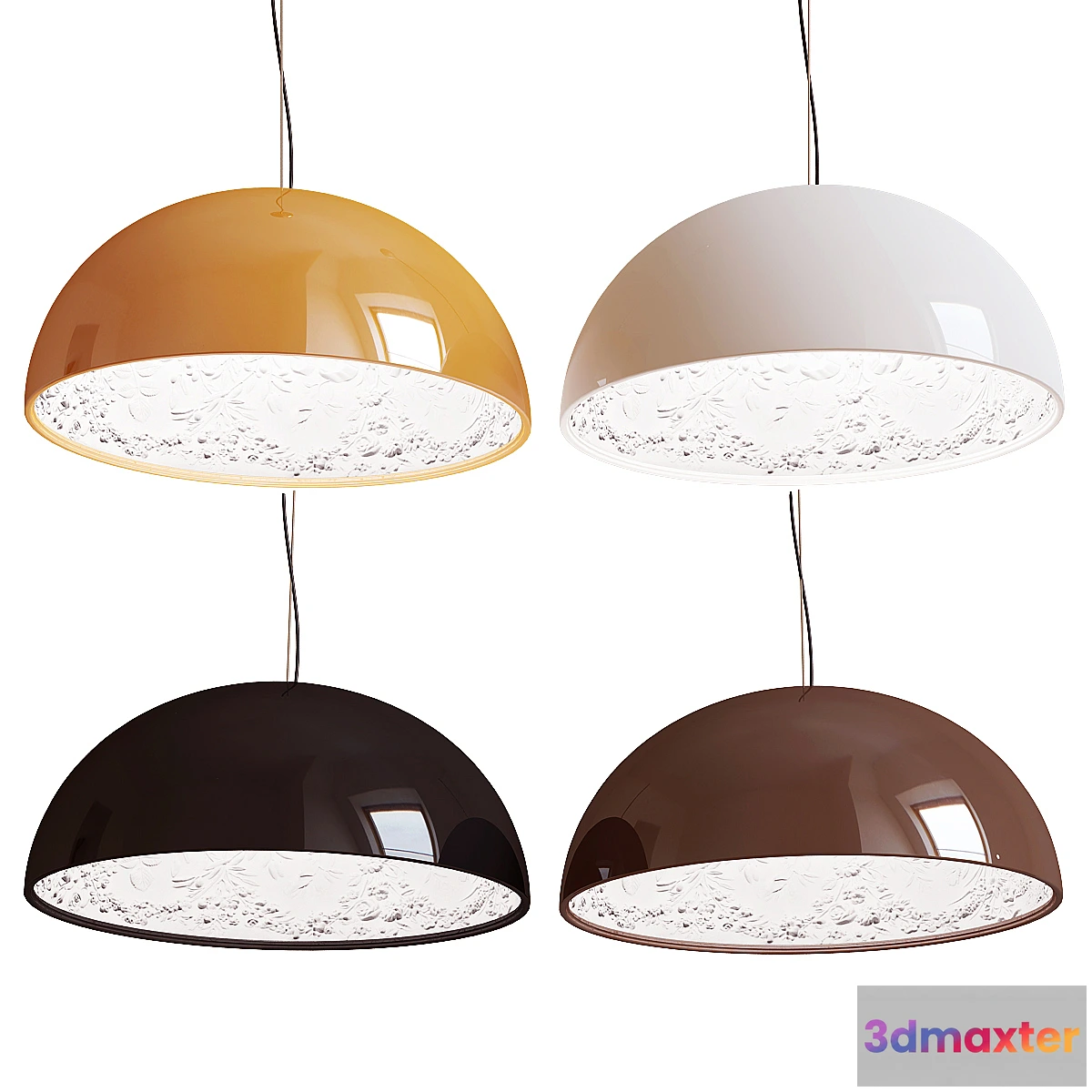 1443920 - Flos Skygarden - 4 Lamps 3D Max