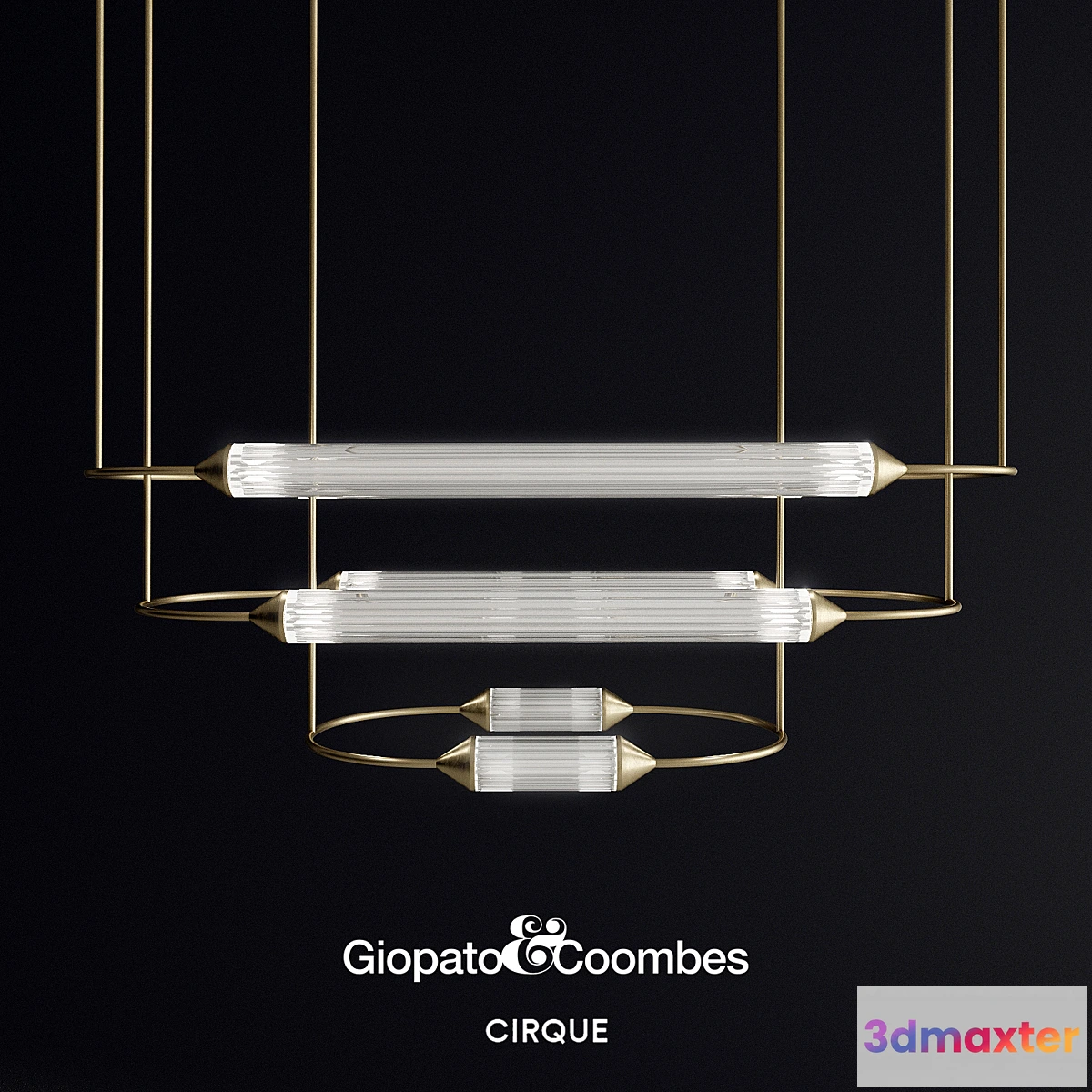 1443954 - Giopato & Coombes Cirque Chandelier 3D Max