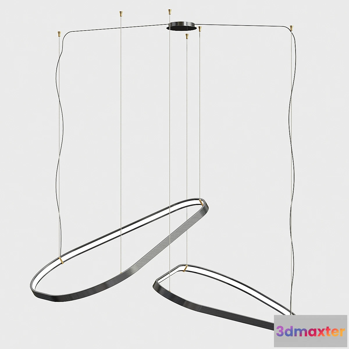 1444000 - Magellano Suspension Ring Light 3D Max
