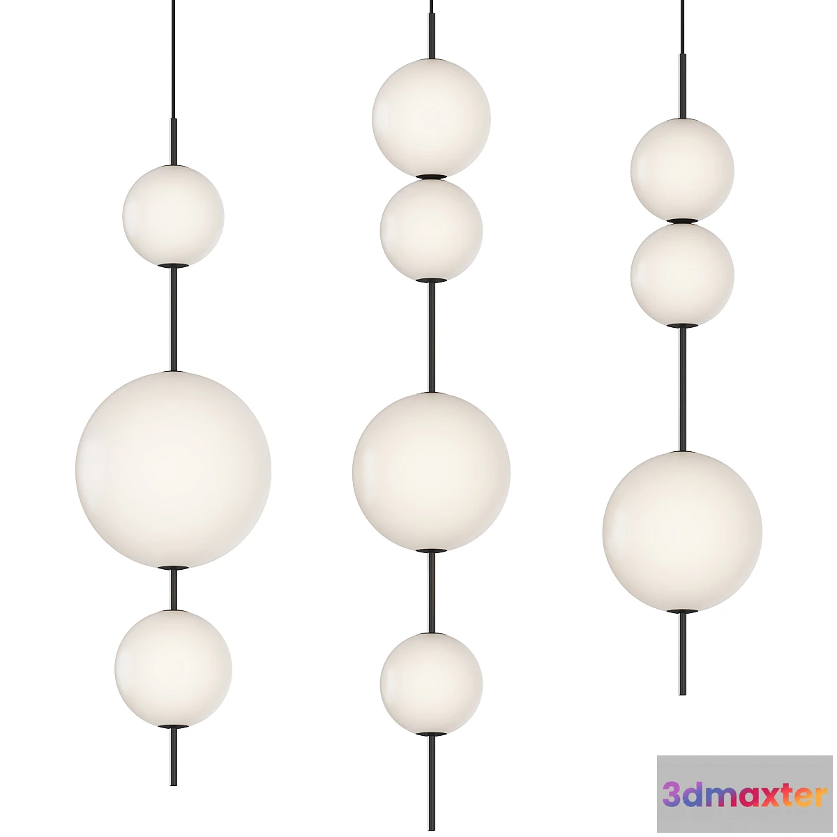 1444284 - Mintbliss - Belli Pendant 3D Max