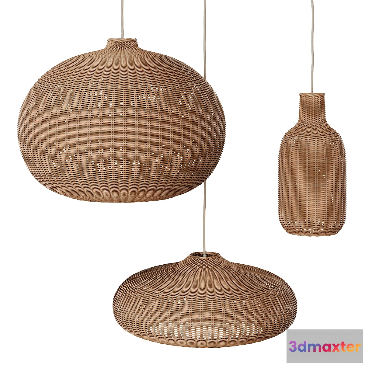 1444316 - Braided lampshade by Fermliving 3D Max