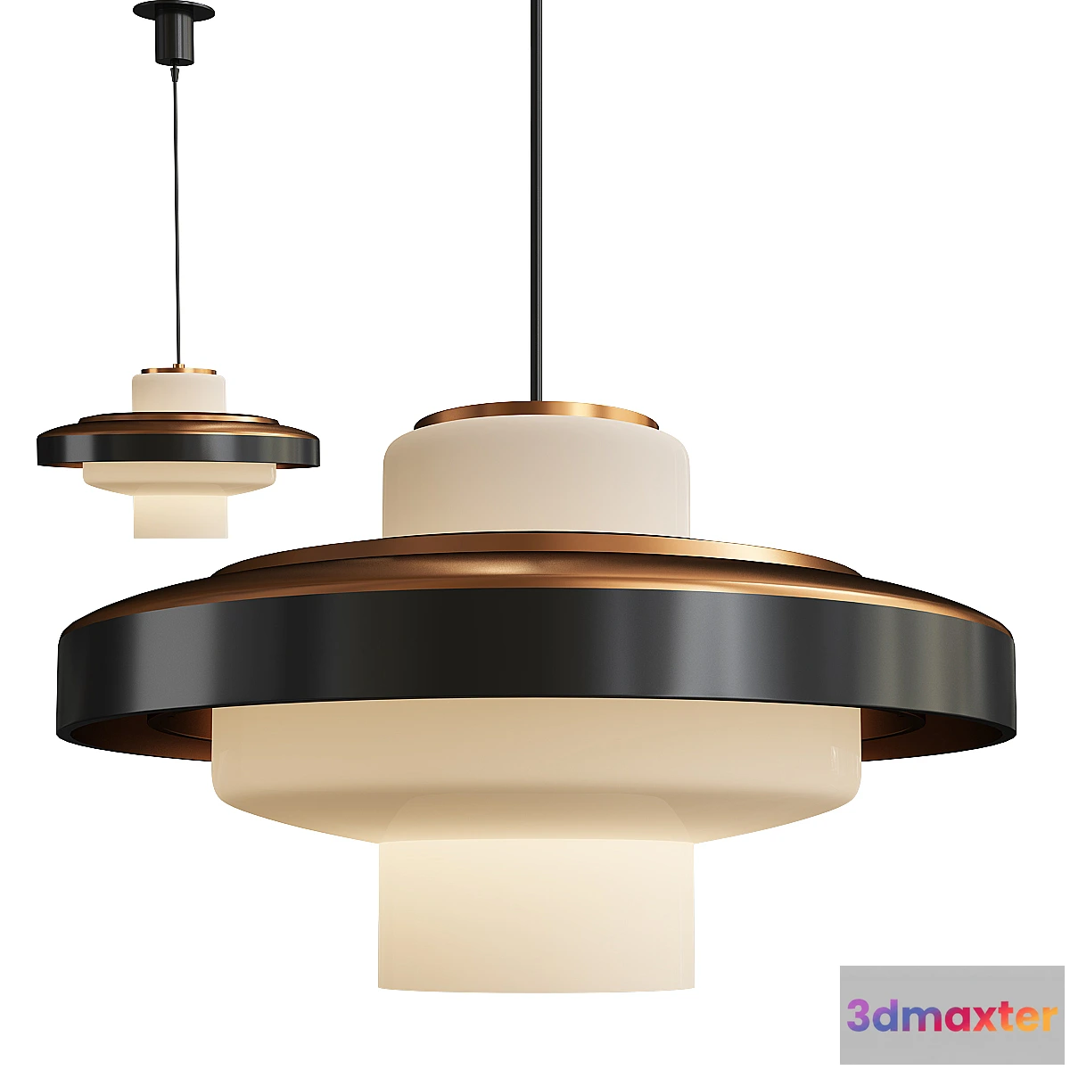 1444626 - Stilnovo ceiling pendant model 1219 3D Max