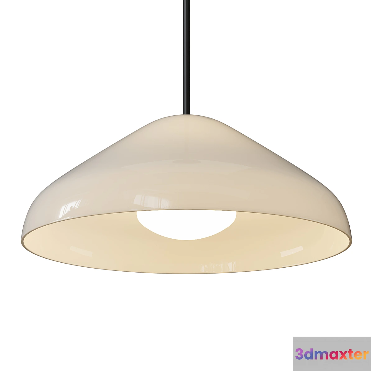 1444718 - Pao Glass Pendant 3D Max