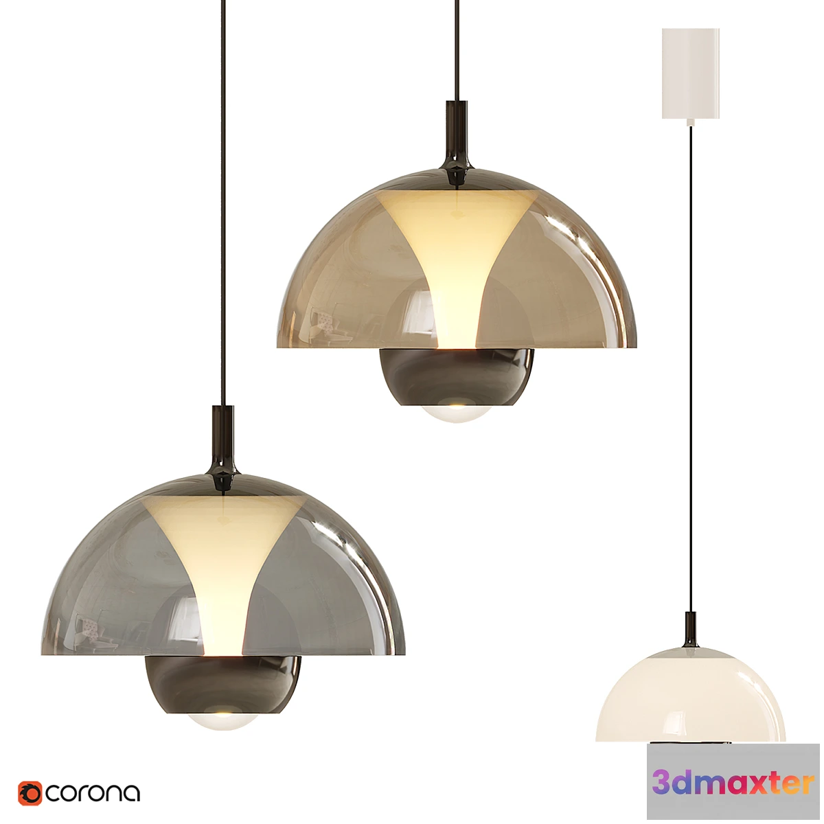 1445234 - Pendant lamp HENNEKE 3D Max
