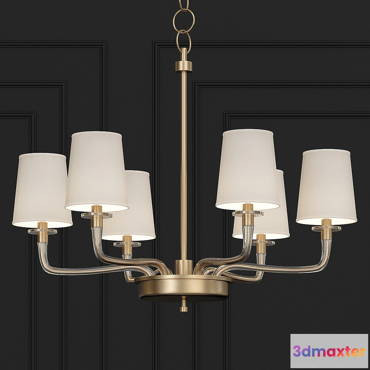 1445308 - Chandelier Ralph Lauren Lighting 3D Max