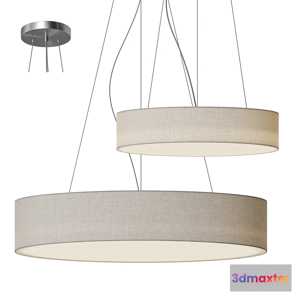 1445540 - Leds C4 Bol Pendant Lamp 3D Max