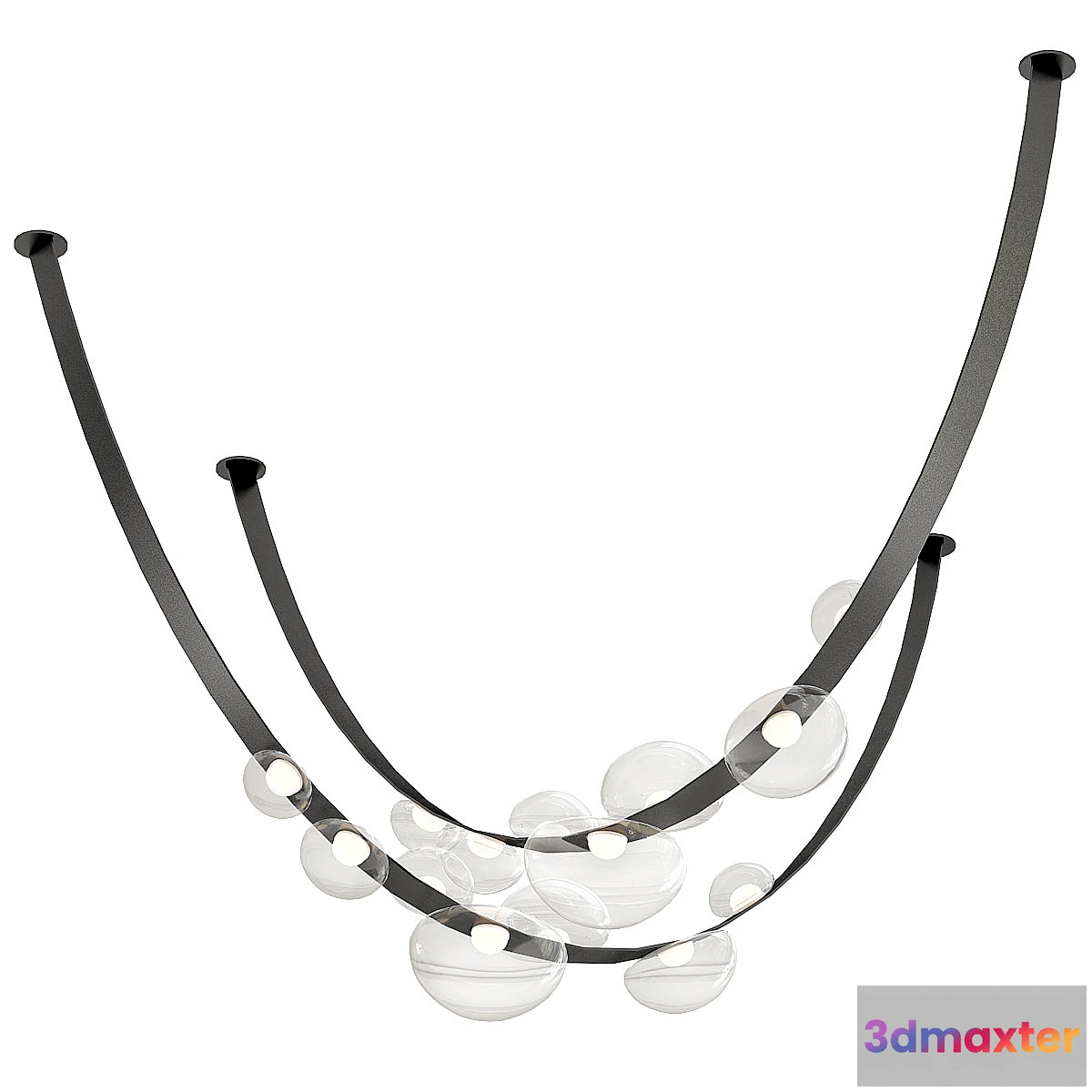 1445664 - Dimmer dew drops 3D Max