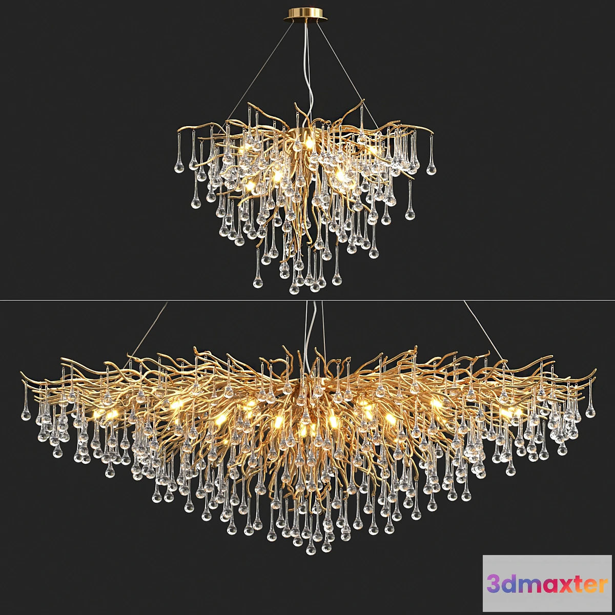 1445690 - Marian chandeliers collections 3D Max