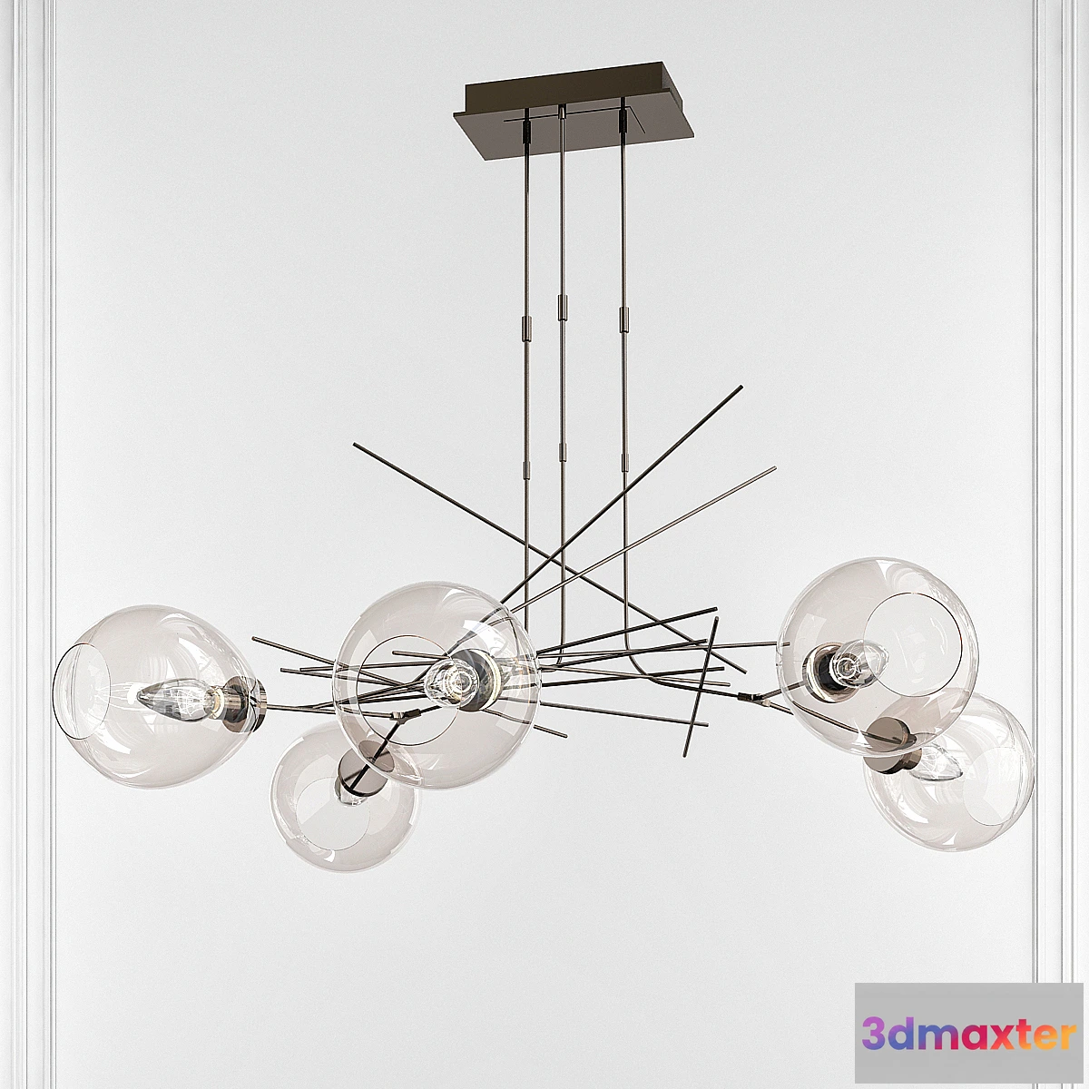 1446472 - Griffin Pendant HUBBARDTON FORGE 3D Max